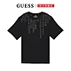 【GUESS】領口下墜感字母短T-兩色可選 product thumbnail 1