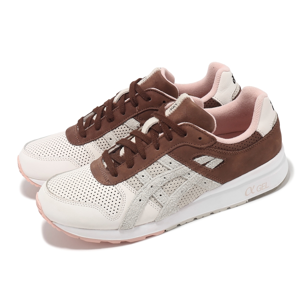 Asics x AFEW 休閒鞋 GT-II 男鞋 女鞋 可可棕 粉 麂皮 復古 情侶鞋 亞瑟士 1201A480700