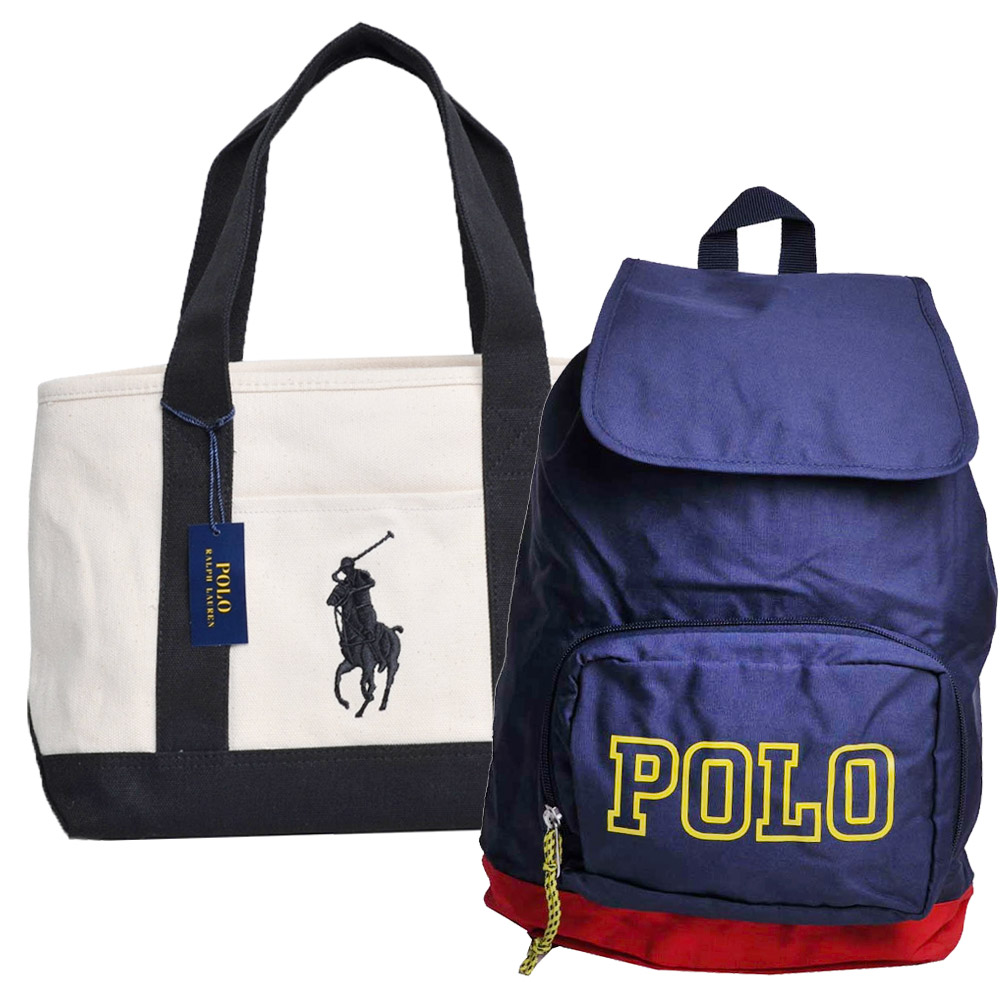 POLO Ralph Lauren 品牌LOGO後背包/購物包| 美日精品包/配件| Yahoo