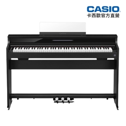 CASIO卡西歐原廠木質琴鍵輕巧居家款AP-s450(數位鋼琴)含安裝+ATH-S100耳機