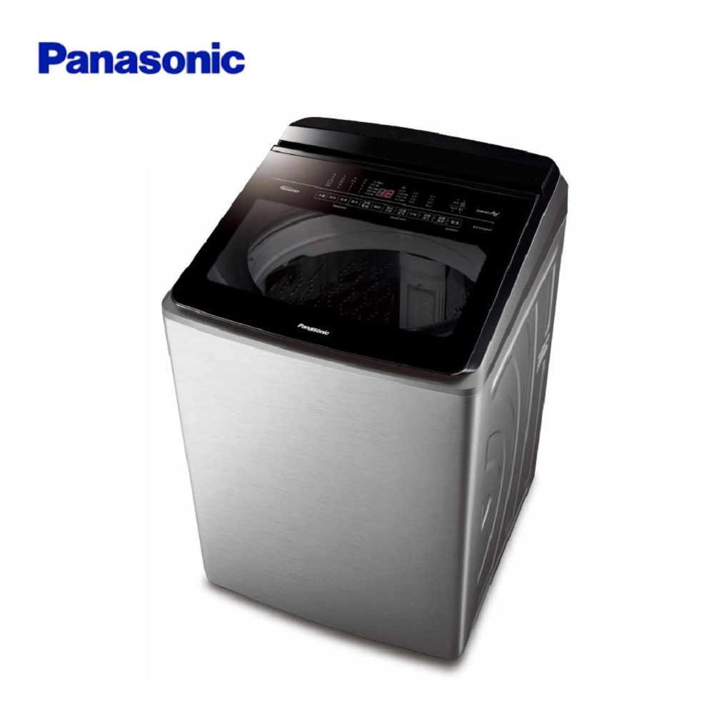 Panasonic 國際牌 ECONAVI 21kg直立式變頻洗脫洗衣機 NA-V210LMS-S -含基本安裝+舊機回收