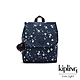 Kipling 清新黑點綴星星印花翻蓋式後背包-REMEE product thumbnail 1