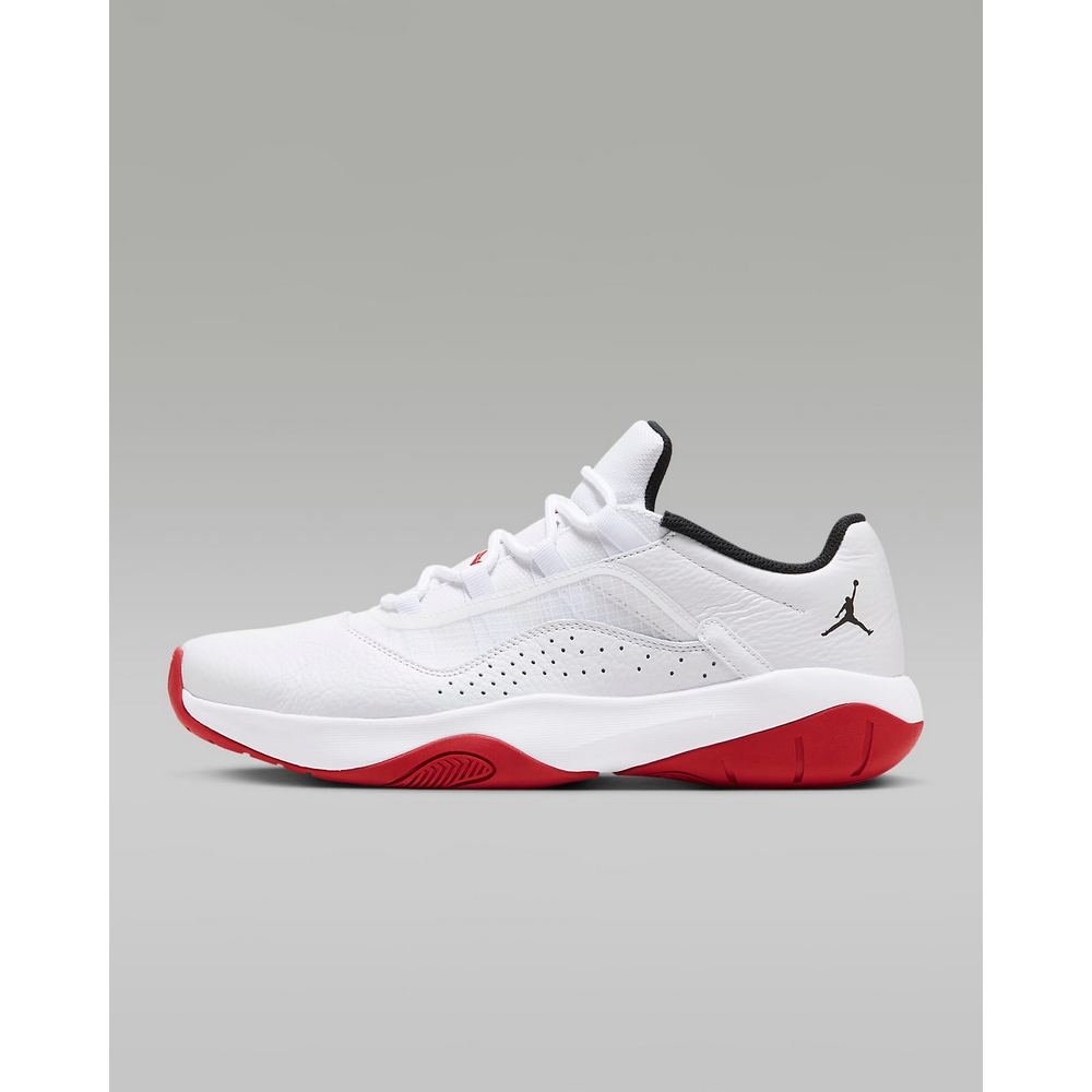 NIKE AIR JORDAN 11 CMFT LOW 男運動籃球鞋-白紅-CW0784161 | 籃球鞋