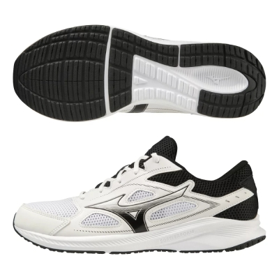 MIZUNO 美津濃 慢跑鞋 男鞋 運動鞋 緩震 一般型 寬楦 MAXIMIZER 26 黑白 K1GA240002