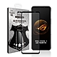 VXTRA 全膠貼合 ASUS ROG Phone 7/7 Ultimate AI2205 滿版疏水疏油9H鋼化頂級玻璃膜(黑) product thumbnail 1