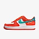 Nike Air Force 1 07 Lv8 [DH7568-800] 男女 休閒鞋 經典 AF1 麂皮 復古 橘 綠 product thumbnail 1