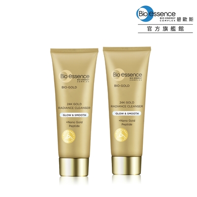 Bio-essence碧歐斯 BIO金萃喚膚潔面霜100g-2023新升級(2入組)