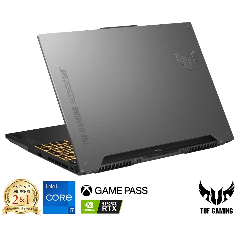 ASUS FX507VU 15.6吋電競筆電 (i7-13620H/RTX4050/16G/512GB/TUF Gaming F15/御鐵灰)