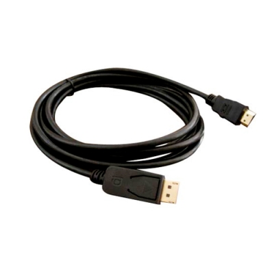 Bravo-u DisplayPort(公) 對 HDMI(公) 視頻轉接線1.8M(黑)