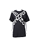 KENZO Sport 交叉字母寬鬆版黑色棉質短袖TEE T恤(女款) product thumbnail 1