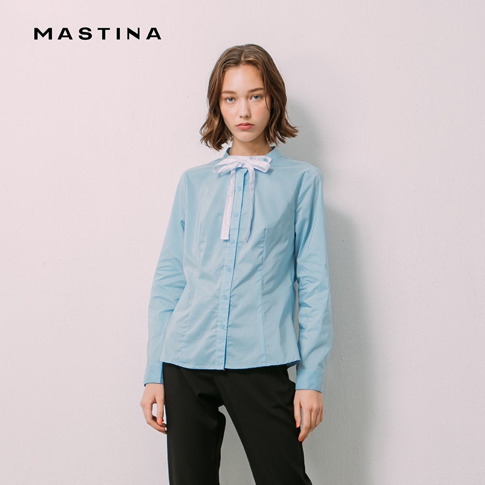 【MASTINA】可拆式領綁帶-襯衫 (二色/魅力商品)