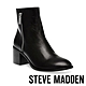 STEVE MADDEN-RAMBLER 側拉鍊粗跟短靴-黑色 product thumbnail 1