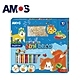 韓國AMOS 10色小狗貓咪壓克力模型板DIY玻璃彩繪組(台灣總代理公司貨) product thumbnail 2