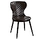 文創集 歌斯威時尚皮革造型餐椅組合(二入組＋二色可選)-46x48x81cm免組 product thumbnail 1