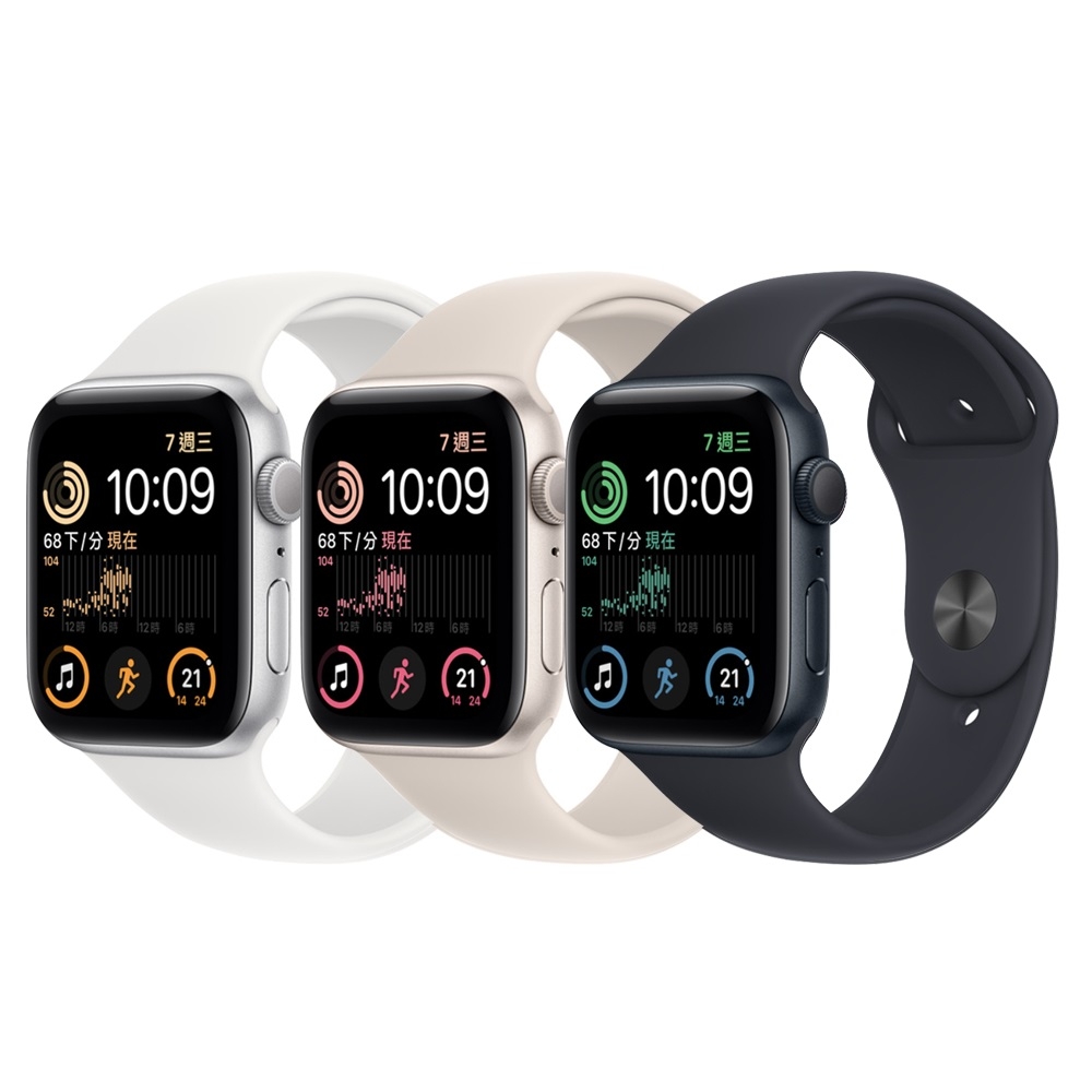 Apple Watch SE 40mm GPS版蘋果手錶鋁金屬錶殼配運動型錶帶| SE系列