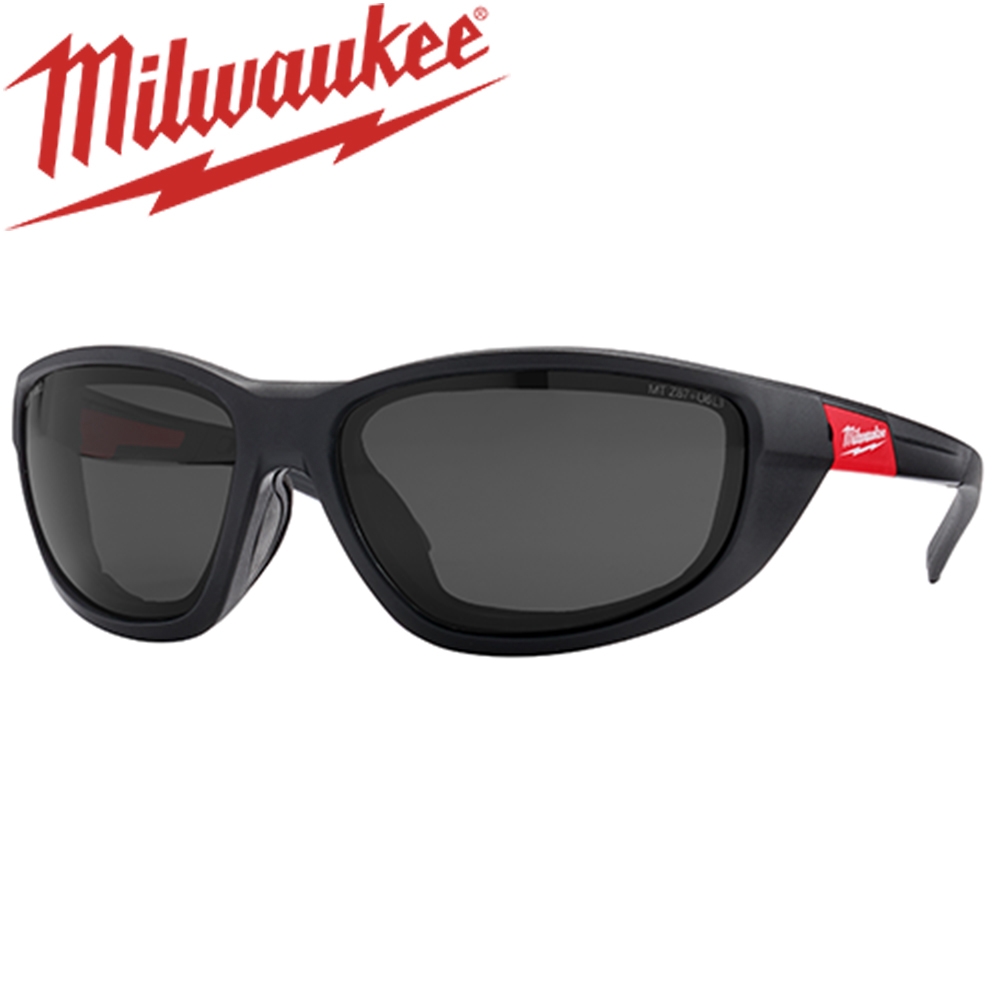 Milwaukee 美沃奇 高性能減震安全眼鏡-黑(48-73-2045A)