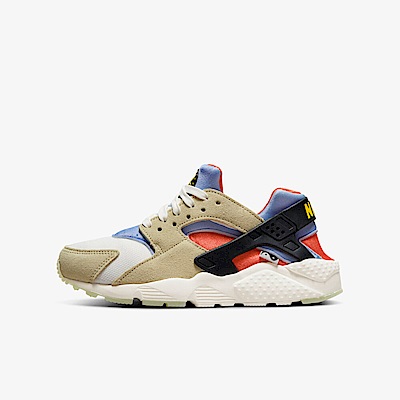 Nike Huarache Run GS [DV2196-700] 大童 休閒鞋 運動 經典 東方元素 襪套式 米 卡其