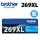 brother TN-269XL C 原廠高容量藍色碳粉匣(適用:HL-L3280CDW、MFC-L3760CDW、MFC-L3780CDW) product thumbnail 1