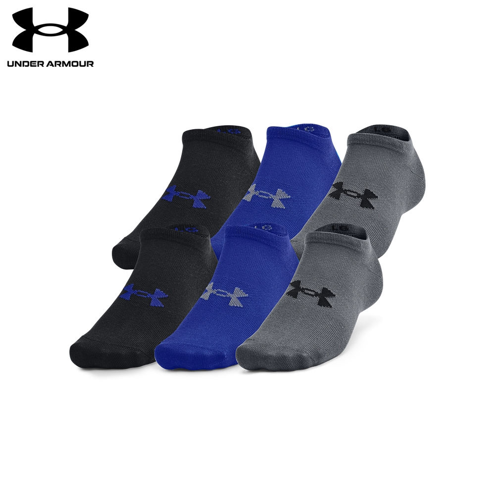 【UNDER ARMOUR】UA 男 腳踝襪(6入) (1358780-002)-優惠商品