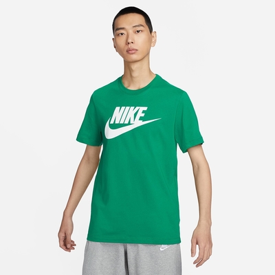 NIKE 上衣 男款 短袖上衣 運動 AS M NSW TEE ICON FUTURA 綠 AR5005-365