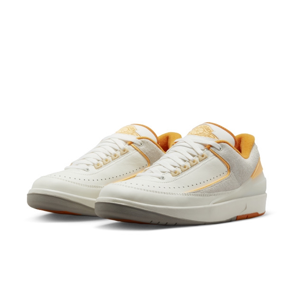 NIKE AIR JORDAN 2 RETRO LOW 男籃球運動鞋-米白/橘-DV9956118 | 籃球