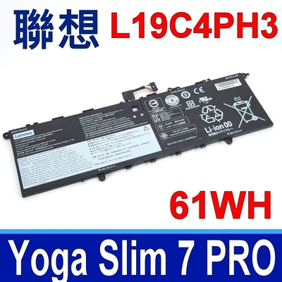 LENOVO 聯想 L19C4PH3 電池 L19M4PH3 L19D4PH3 YOGA SLIM 7 PRO