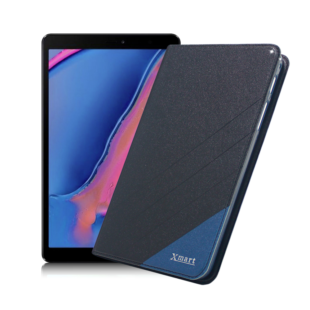 Xmart 三星 Galaxy Tab A 8.0吋 2019  完美拼色磁扣皮套