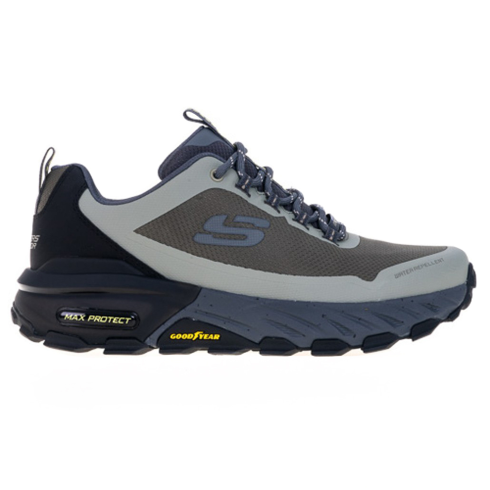 Skechers Max Protect [237301OLV] 男 健走鞋 郊山 健行 戶外 防潑水 耐磨 橄欖綠