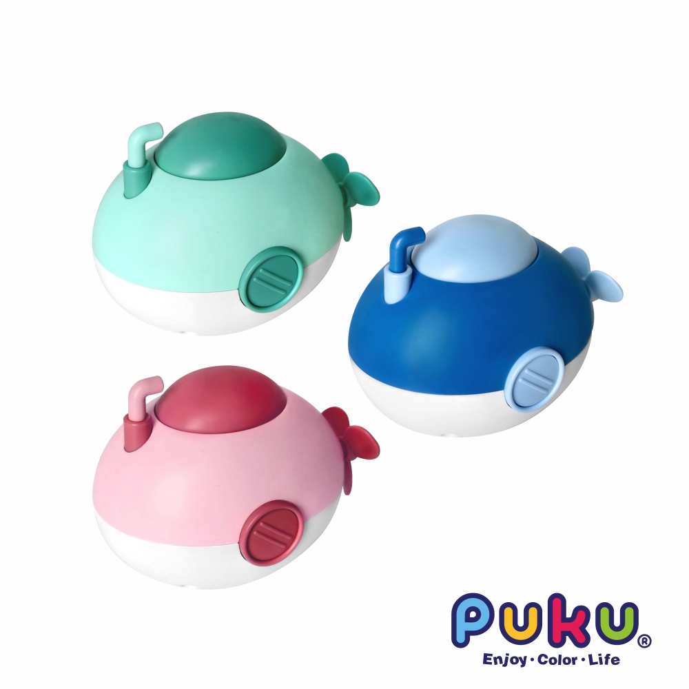 【PUKU藍色企鵝】樂游潛水艇發條玩具(共三色)
