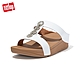 【FitFlop】FINO SPARKLE SLIDES H型設計雙帶涼鞋-女(都會白) product thumbnail 1