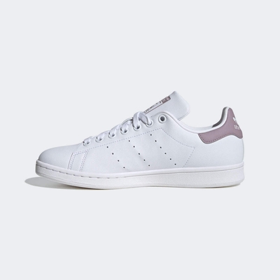 ADIDAS ORIGINALS STAN SMITH W 女休閒鞋-白紫-IE0458