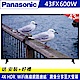 Panasonic國際 43吋 4K 智慧聯網液晶顯示器+視訊盒TH-43FX600W product thumbnail 1