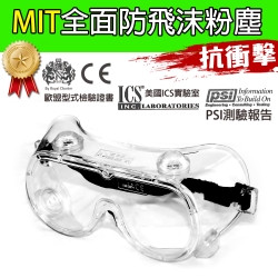 MIT全面性防飛沫粉塵護目鏡