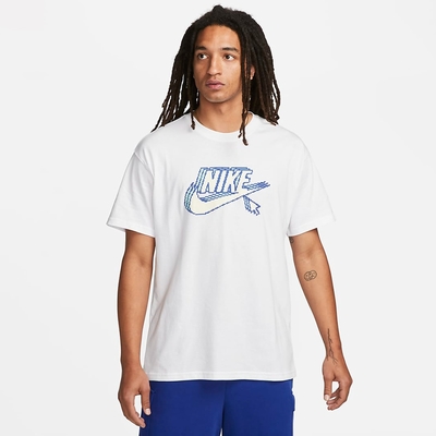 NIKE 上衣 男款 短袖上衣 運動 AS M NSW TEE M90 6MO FUTURA 白 FD1297-100