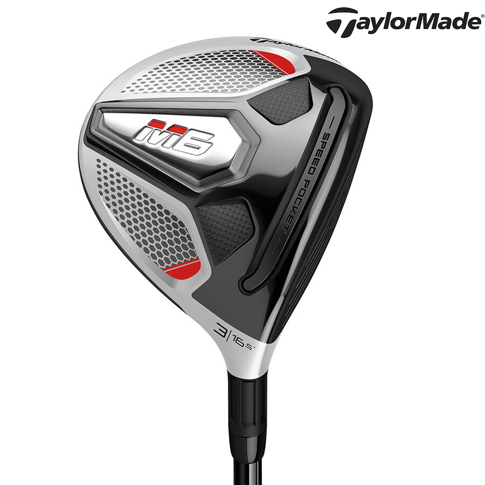 【TaylorMade】M6女仕球道木桿 Fairway 高爾夫球桿 雙曲面科技 遠距 筆直(碳纖維桿身)