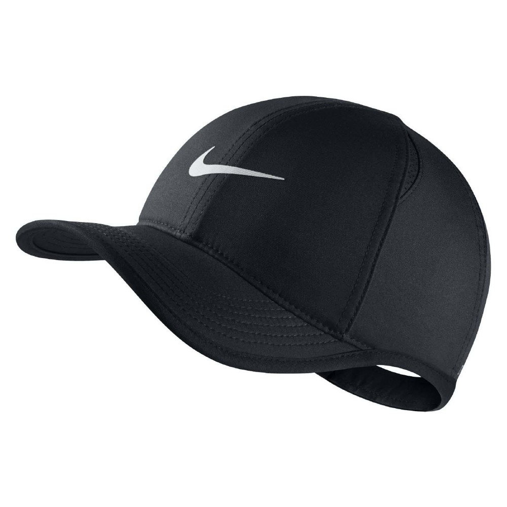 Nike 帽子 Arobill Featherlight 黑 大童款 老帽 基本款 經典 鴨舌帽 兒童