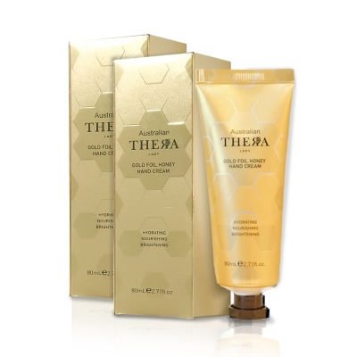 【澳洲 THERA LADY】買1送1-金箔蜂膠護手霜 80ml