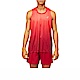Asics [2011C015-601] 男 籃球背心 運動背心 海外版型 無袖 快乾 慢跑 反光 亞瑟士 紅 product thumbnail 1