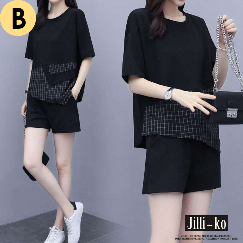 【時時樂限定】JILLI-KO 兩件套休閒套裝- 多款任選 product image 1