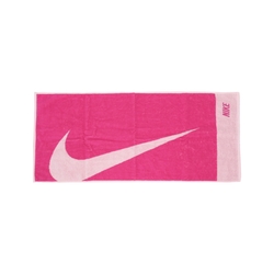 Nike 毛巾 Jacquard Towel 粉紅 純棉 吸汗 大LOGO 健身 訓練 球類 運動毛巾 N100153966-4MD