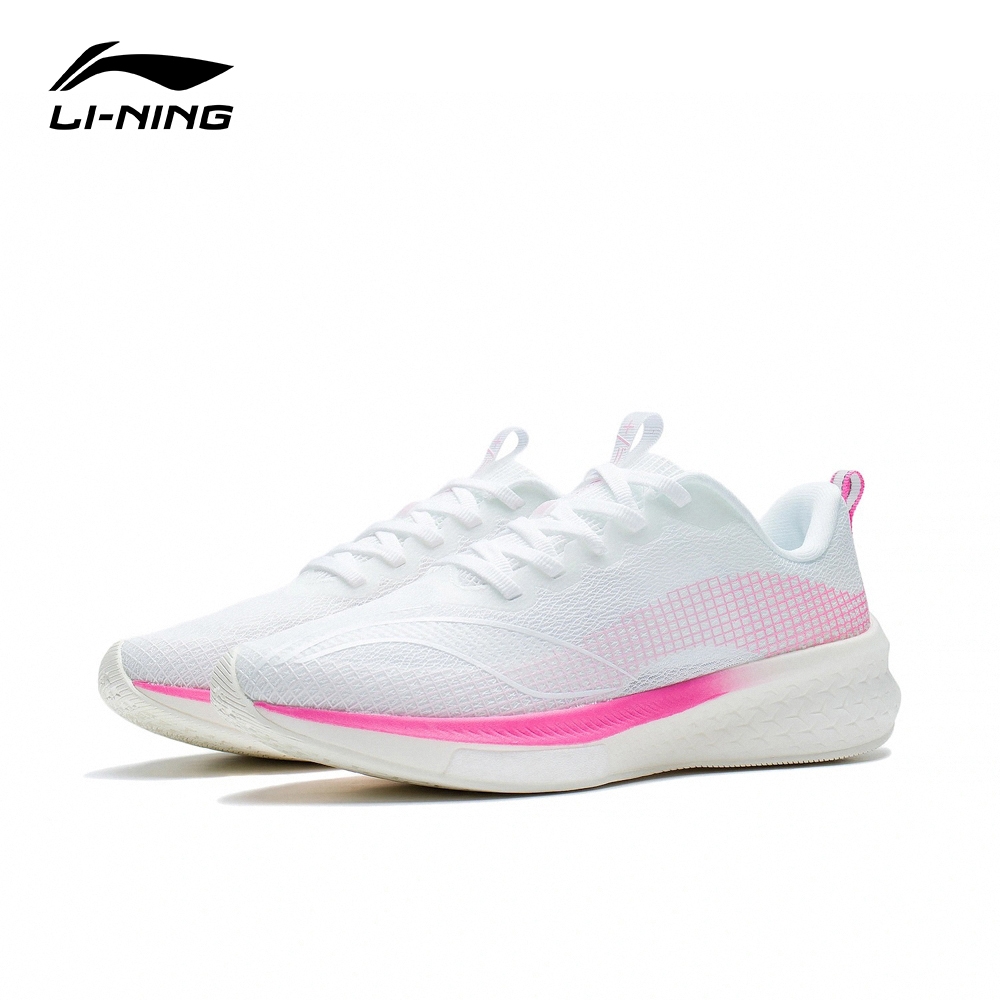 【LI-NING 李寧】赤兔5 Pro 女子 支?穩定 競速 跑鞋 標準白 (ARMS004-10)