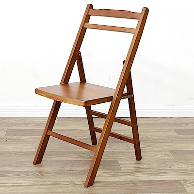 hoi! 竹藝竹製好收納摺疊餐椅茶色 (H014224802)