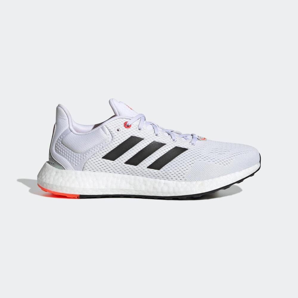 Adidas Pureboost 21 [GY5099] 男女 慢跑鞋 運動 休閒 訓練 彈力 緩震 舒適 愛迪達 白黑