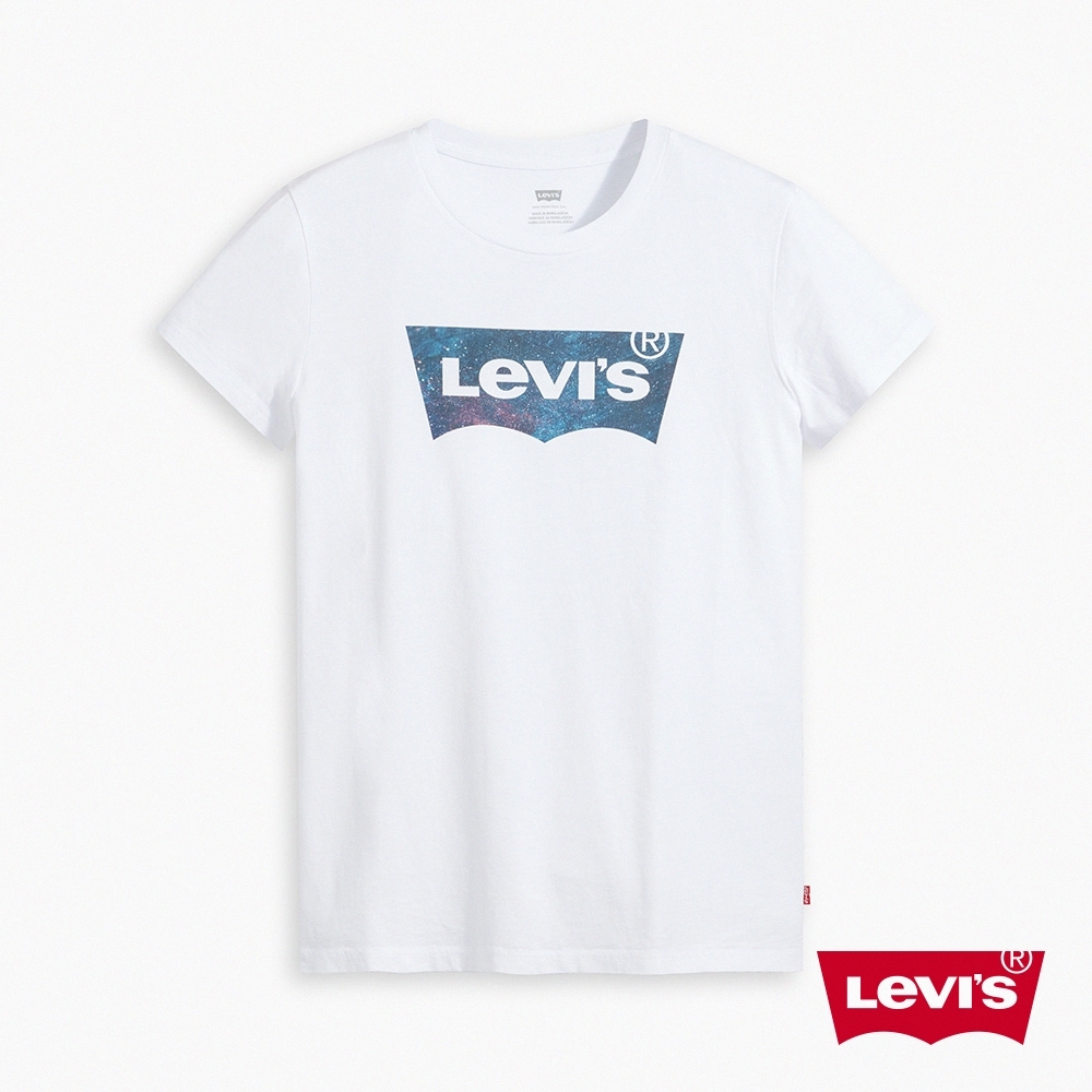 Levis 女款 短袖T恤 星空Logo