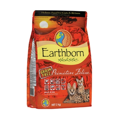 Earthborn原野優越-農場低敏無穀貓-雞肉+蔓越莓 6kg(EB-1213)(購買第二件贈送寵物零食x1包)