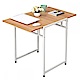 hoi! DIY簡易伸縮可折疊餐桌-白色框 (H014217394) product thumbnail 1