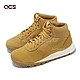 Nike 戶外鞋 Hoodland Suede 男鞋 卡其 白 麂皮 支撐 抓地 郊山 登山鞋 654888-727 product thumbnail 1