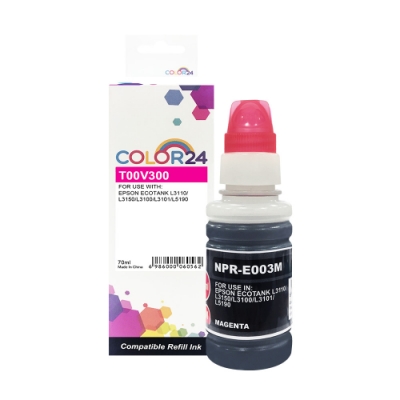 Color24 for Epson T00V300/70ml 紅色相容連供墨水