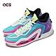 Nike 籃球鞋 Jordan Tatum 1 PF Wave Runner 藍 紫 男鞋 棕梠樹 FV0171-400 product thumbnail 1