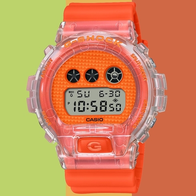 CASIO 卡西歐 G-SHOCK 扭蛋風潮電子腕錶 禮物推薦 畢業禮物 50mm / DW-6900GL-4